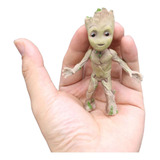 Boneco Baby Groot Miniatura Guardião Da
