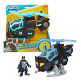 Boneco Bat helicoptero Dc Super Friends Imaginext Gyc72