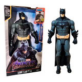 Boneco Batman Novo Articulado 30 Cm C Luz E Som Heróis