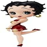Boneco Betty Boop Red Dress Q Posket Bandai Banpresto - LOJA SUIKA