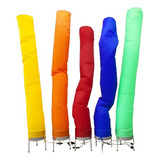 Boneco Biruta Completo Com Exaustor Bivolt Vermelho