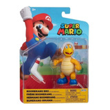 Boneco Boomerang Bro - Super Mario Bros Colecionável - 10 Cm