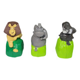 Boneco Brinquedo Madagascar Nestlé 2005 Lote 2