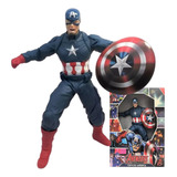 Boneco Capitão América Marvel Revolution Vingadores Gigante