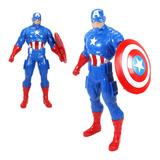 Boneco Capitão América Vingadores Articulado Avengers