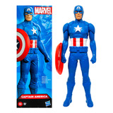 Boneco Clássico Marvel Capitão América 20cm Hasbro F6607
