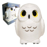 Boneco Coruja Edwiges Coleção Harry Potter Pelúcia Original