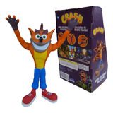 Boneco Crash Bandicoot Original Coleção 23 Cm Com Nf