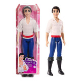 Boneco Da Disney Príncipe Eric Princesa Ariel Mattel