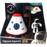 Boneco De Ação Astronauta E Cápsula Espacial F00241 Fun