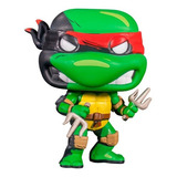 Boneco De Ação Teenage Mutant Ninja Turtles Raphael With His Weapon Sais Special Edition Versão Em Quadrinhos Do Fabricante Funko Pop 60649 Nickelodeon Collection