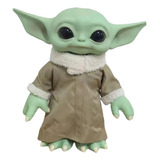 Boneco De Pelúcia Baby Yoda Verde