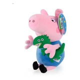 Boneco De Pelúcia George Pig 30 Cm Pronta Entrega