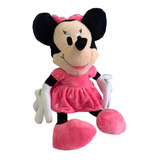 Boneco De Pelúcia Infantil Minnie Mouse Rosa Antialérgico