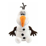 Boneco De Pelúcia Olaf Branco Neve Amigo Frozen 34 Cm