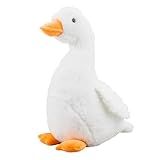 Boneco De Pelúcia Pato Branco 27cm Antialérgico Fofinho Presente Macio Pelúcia Antialérgica Fofinha Pelúcia Para Presente Pelúcia Criança Brinquedo Pato De Brinquedo Pato Peludinho Pelúcia Para Dormir