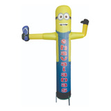 Boneco De Posto Minion Biruta Personalizada Refil tecido 