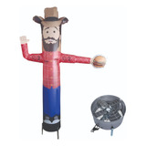 Boneco De Posto Personalizado Biruta Completo