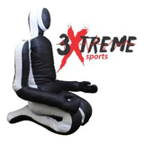 Boneco De Sparring Jiu jitsu mma judo Treino Vazio Cor Preto