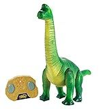 Boneco Dinossauro Branquiossauro Com Controle Remoto DM Toys