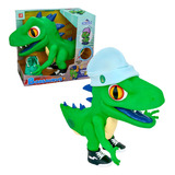 Boneco Dinossauro Fala Frases Fantoche Bobsauro C Som