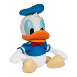 Boneco Disney Baby Fofinhos Pato Donald 30cm Baby Brink Cor Branco