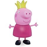 Boneco E Personagem Peppa Pig Princesa Vinil 15 Cm Elka Multicor
