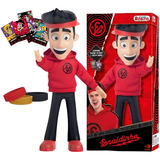 Boneco Enaldinho Em Vinil Articulado Yotuber Original 25 Cm