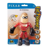 Boneco Flexível Pixar Sr Incrível Os Incríveis Mattel