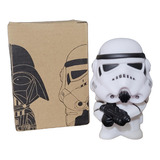 Boneco Fofo Star Wars Storn Trooper Em Vinil Tipo Funko Pop