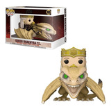 Boneco Funko Pop Of The Dragon Rhaenyra With Syrax