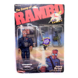 Boneco General Warhawk Rambo Lacrado Coleco Glasslite 80 s
