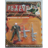 Boneco Gulliver Action Force Comando De Ataque Coleção