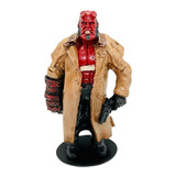 Boneco Hellboy Estatueta Colecionável Resina
