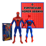 Boneco Homem Aranha Brinquedo Super Herói Vingador Vermelho