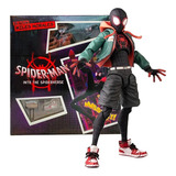 Boneco Homem aranha Miles Morales Brinquedo Action Figure