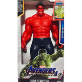 Boneco Hulk Fala Som Luz 30cm Avengers Heroes Articulado