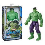 Boneco Hulk Marvel Vingadores Titan Hero Deluxe 30cm