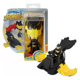 Boneco Imaginext Dc Head Shiftrs Batman Mattel Hgx78
