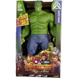 Boneco Incrivel Hulk 30cm Avengers Heroes