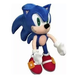 Boneco Infatil Pelúcia Sonic 45cm Grande Envio Imediato