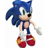 Boneco Infatil Pelúcia Sonic 45cm Grande Envio Imediato