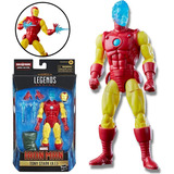 Boneco Iron Man 16 Cm Tony Stark A I Marvel Legends Hasbro