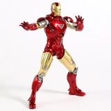 Boneco Iron Man Vingadores Avenger Original Zd Toys Mark Vi