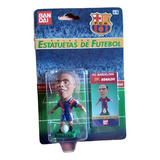 Boneco Jogador Futebol Mini Craque Barcelona Ronaldo Giovani