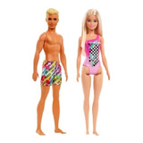 Boneco Ken Barbie Originais Modelo Praia Mattel