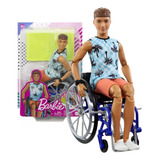 Boneco Ken Cadeira De Rodas Barbie