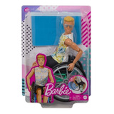 Boneco Ken Fashionista Cadeirante Barbie Mattel