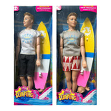 Boneco Ken Namorado Da Barbie Articulado Boneco E Acessórios