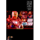 Boneco Mark 4 Holografic 1/6 Iron Man Hot Toys Mms568